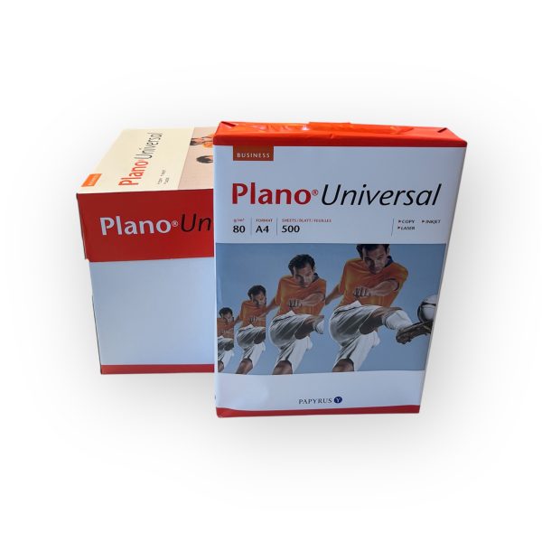 Kopiopaperi A4 Plano Universal 80gsm, 500 arkkia/pkt, 5 pkt/ltk - Image 3