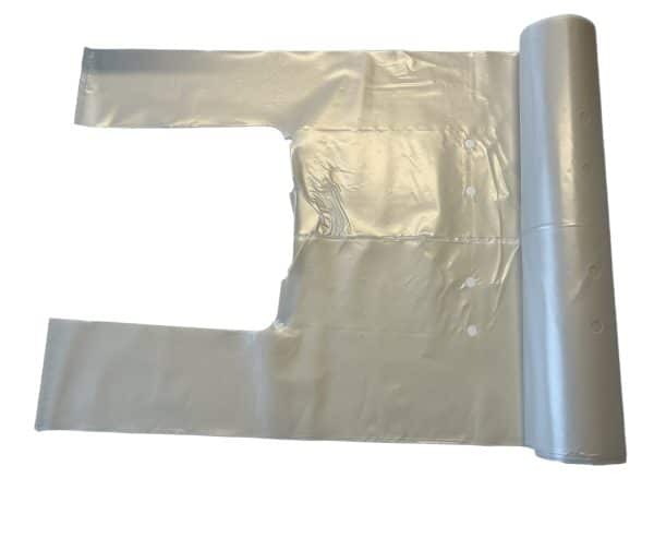 Muovinkeräyssäkki 240L kirkas 850mm x 1600mm x 0,05mm - Image 2
