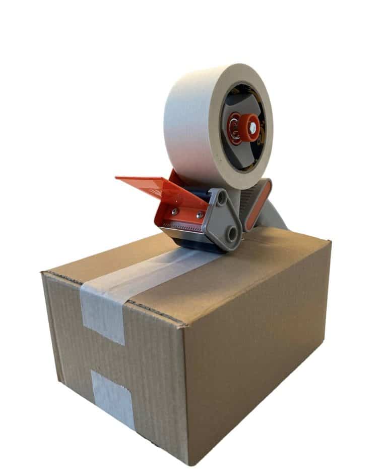 Paperiteippi 50mm x 50m valkoinen