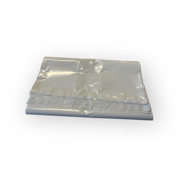 Pyykkisäkki valkoinen 700mm x 700mm x 0,045mm, 250 kpl/ltk - Image 2