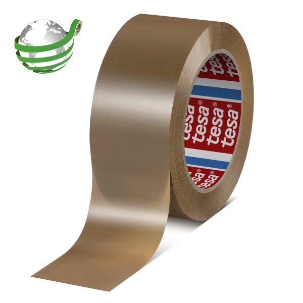 PET-pakkausteippi TESA® 60418 50mm x 132m, PCR kierrätysmuovi - Image 2